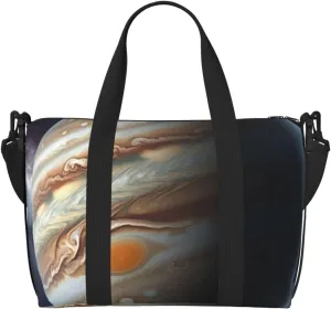 Travel Duffel Bags Personal Item Bag Carry on Luggage Bag Training Handbag Lightweight Waterproof Sports Gym Bag Jupiter Landscape Weekender Bag for Women Men