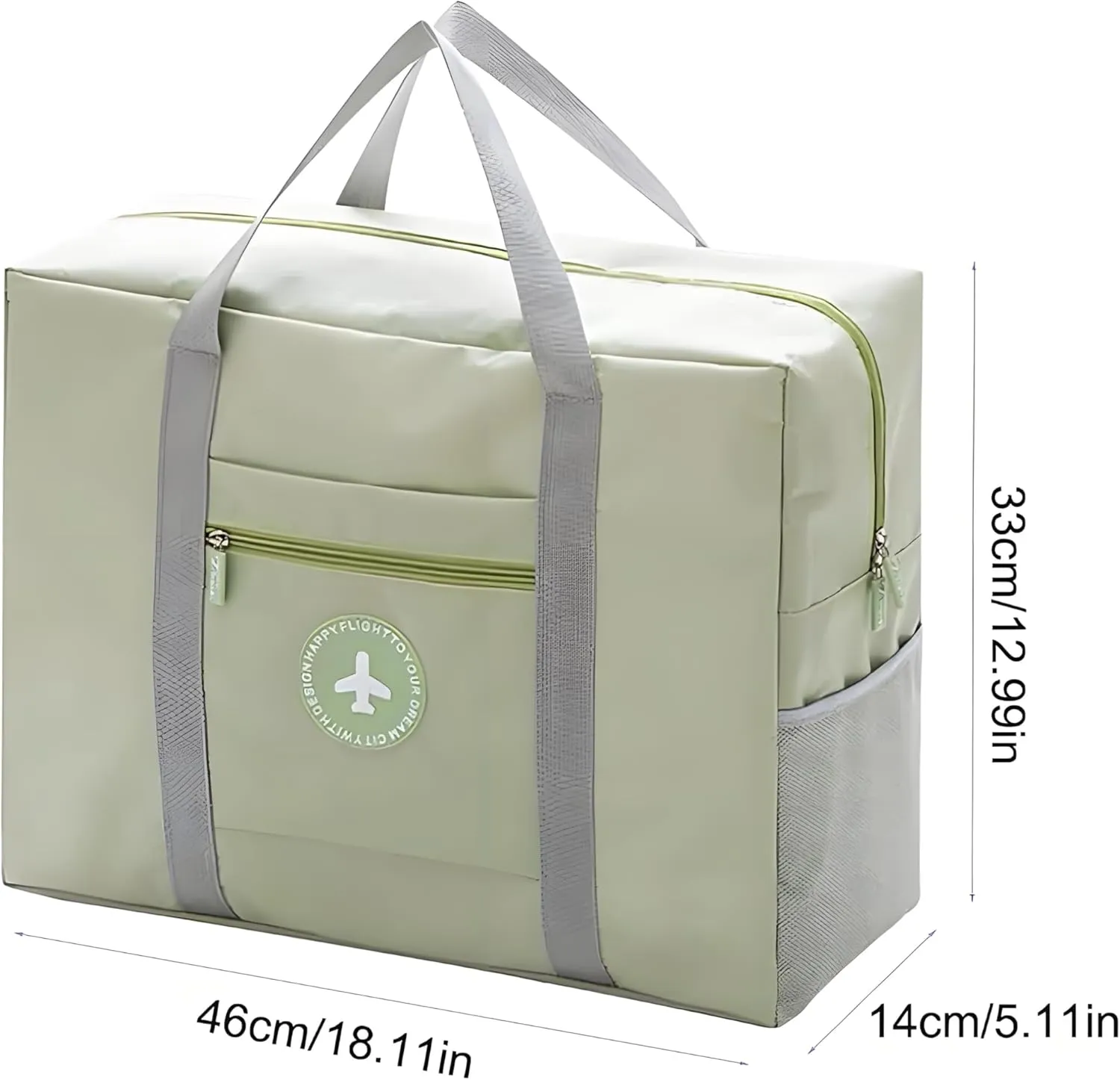 Travel Duffle Bag, Tote Carry on Luggage Bag Spirit Airlines Personal item Sports Gym Bag, Extra Large Storage Duffle Bag with Zippers and Handles,Foldable Overnight Bags for Women and Men