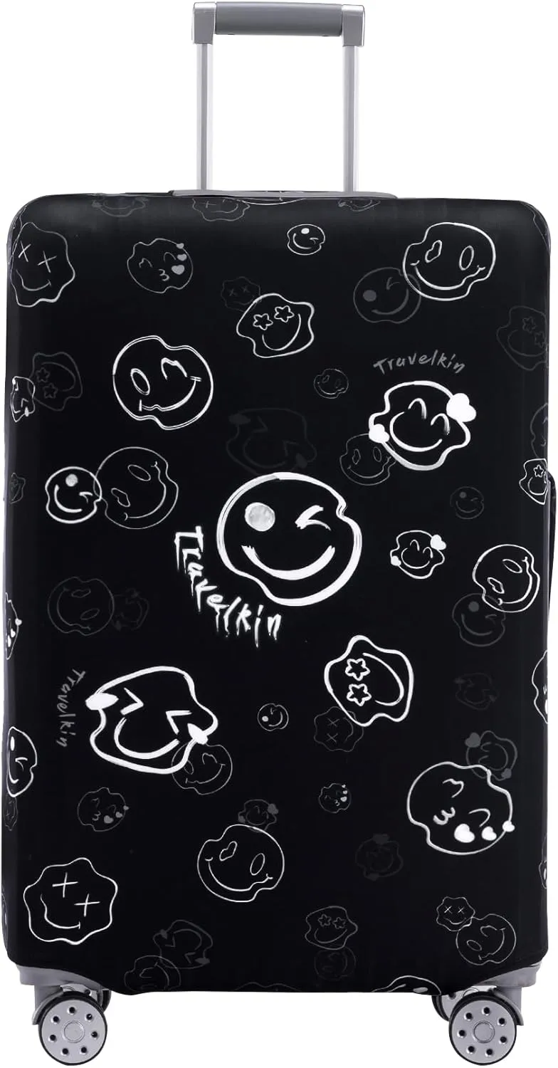 TRAVEL KIN Luggage Covers For Suitcase Tsa Approved,Suitcase Cover Protector Fit 18-21 Inch Luggage