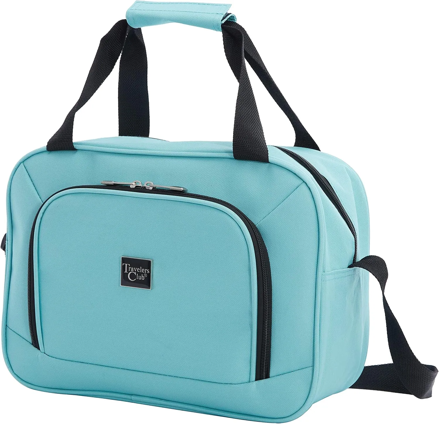 Travelers Club Midtown Hardside Luggage Travel, Emerald, 4-Piece Set