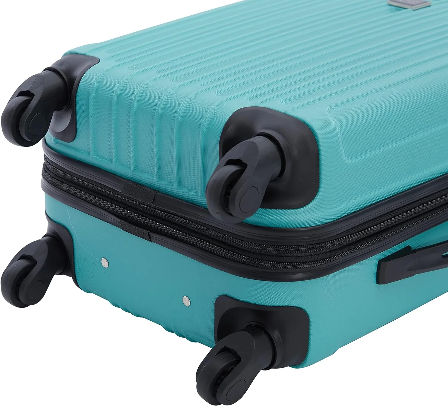 Travelers Club Midtown Hardside Luggage Travel, Emerald, 4-Piece Set