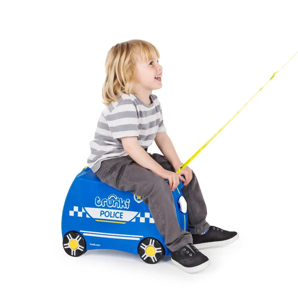 Trunki Ride on Luggage - Percy Police Car