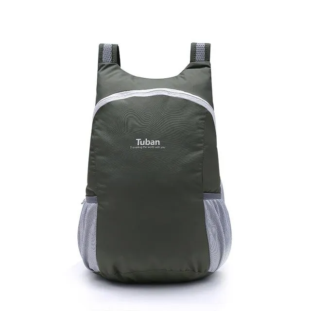 TUBAN Lightweight Waterproof Foldable Nylon Backpack