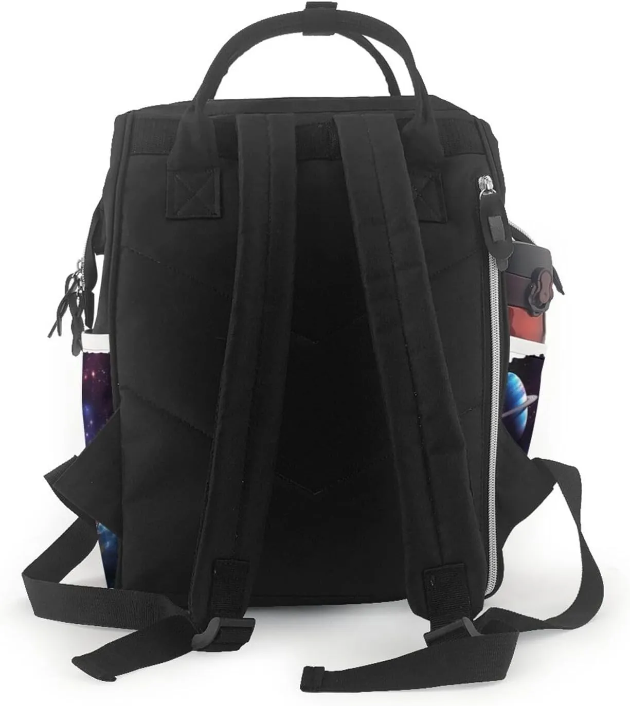 Universe Scene with Stars Sky Diaper Bag Backpack for Women Waterproof Mummy Backpack Large Nappy Bag Nursing Bag