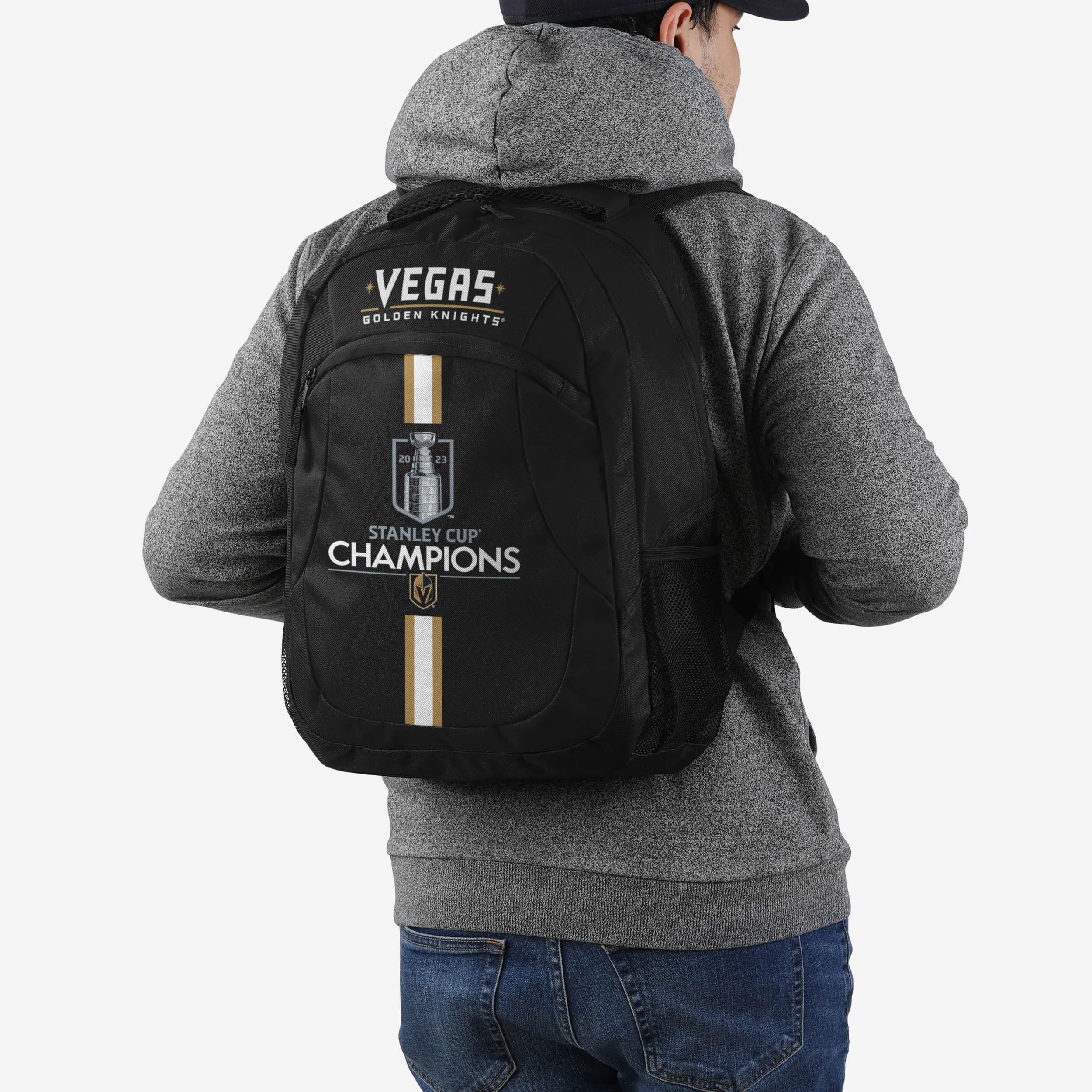 Vegas Golden Knights 2023 Stanley Cup Champions Action Backpack