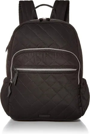 Vera Bradley Women's Performance Twill Campus Backpack, Black, One Size