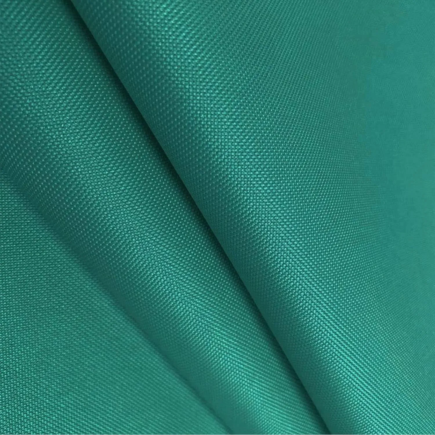 Waterproof Fabric by The Yard 600d Cordura Canvas Fabric 58 inch Wide for Indoor Outdoor Patio 5 Yards, Teal Green