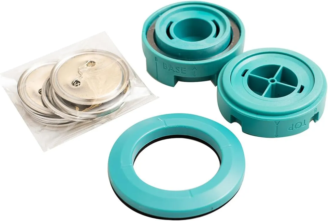 We R Memory Keepers Button Press Insert Circle Large, Makes 58mm DIY Buttons, Perfect for Backpacks, Purses, Bags, and More, Use with Favorite Fabrics, Papers, Stickers, Crafting, Scrapbooking