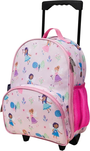 Wildkin Kids Rolling Luggage – Carry-On Size for School & Overnight Travel