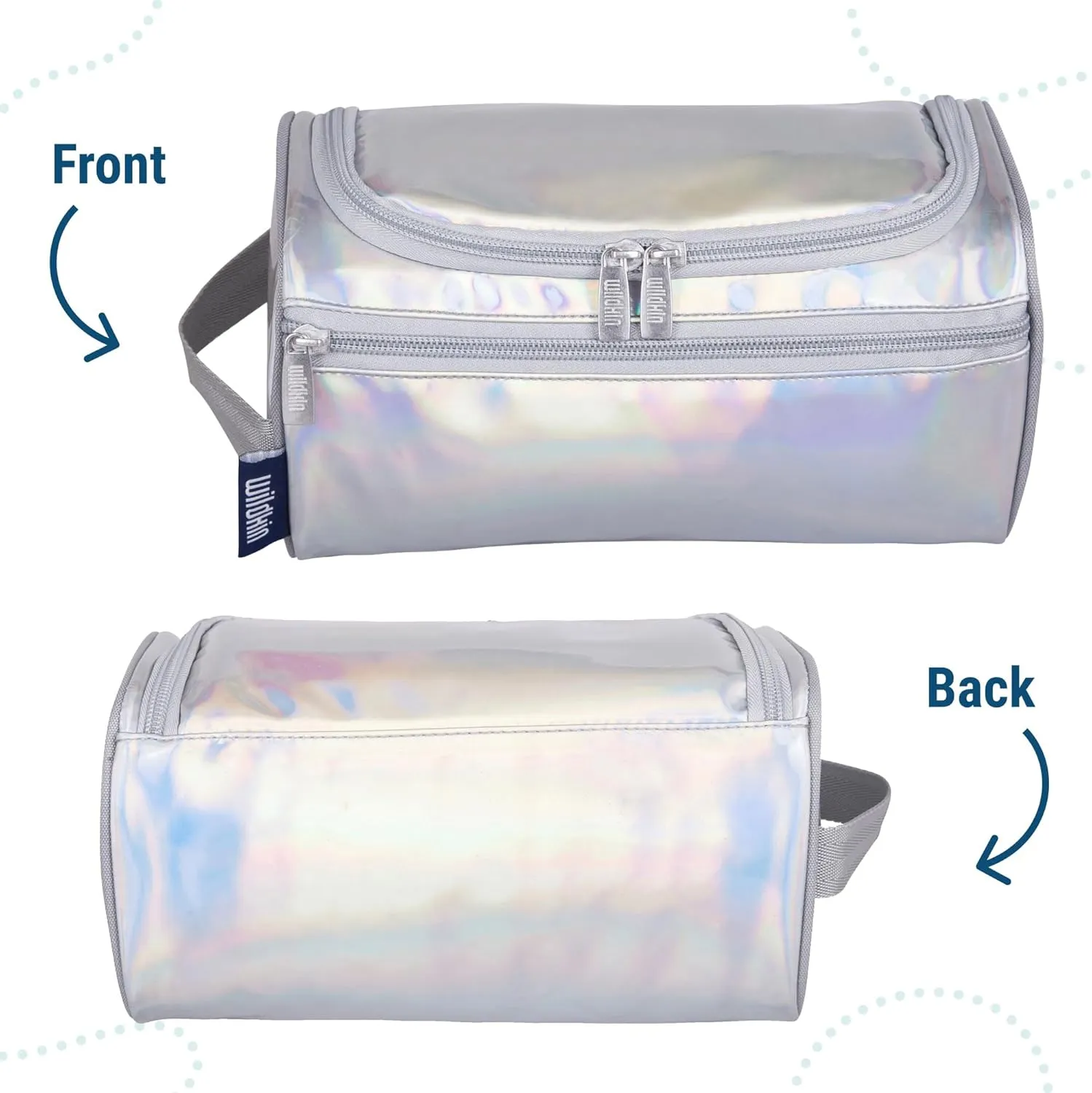 Wildkin Toiletry Bag for Boys and Girls, Ideal for School, Weekend, or Overnight Travel