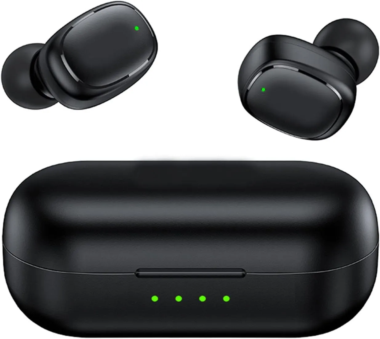 Wireless Earbuds, Bluetooth 5.4 Headphones HiFi Stereo, only 3g Light-Weight compact Wireless Ear Buds, IPX6 Waterproof, Fast Charging Case, Bluetooth Earphones Compatible with iPhone & Android, Black
