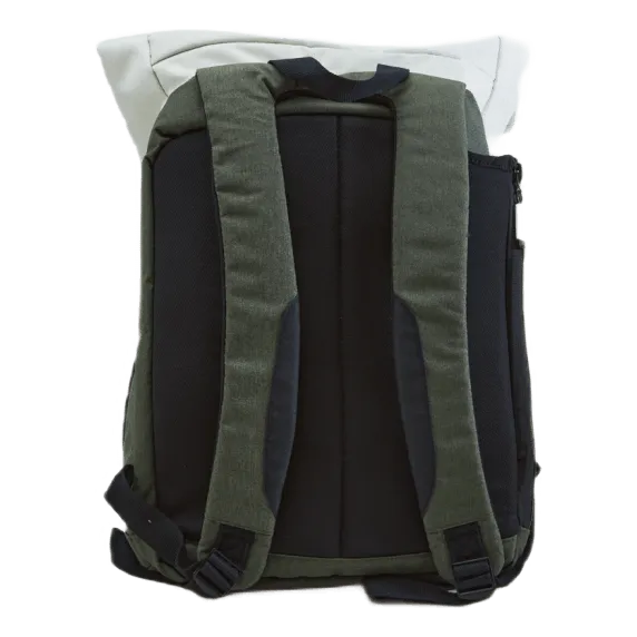 Women's Backpack Cream/forest Green/black