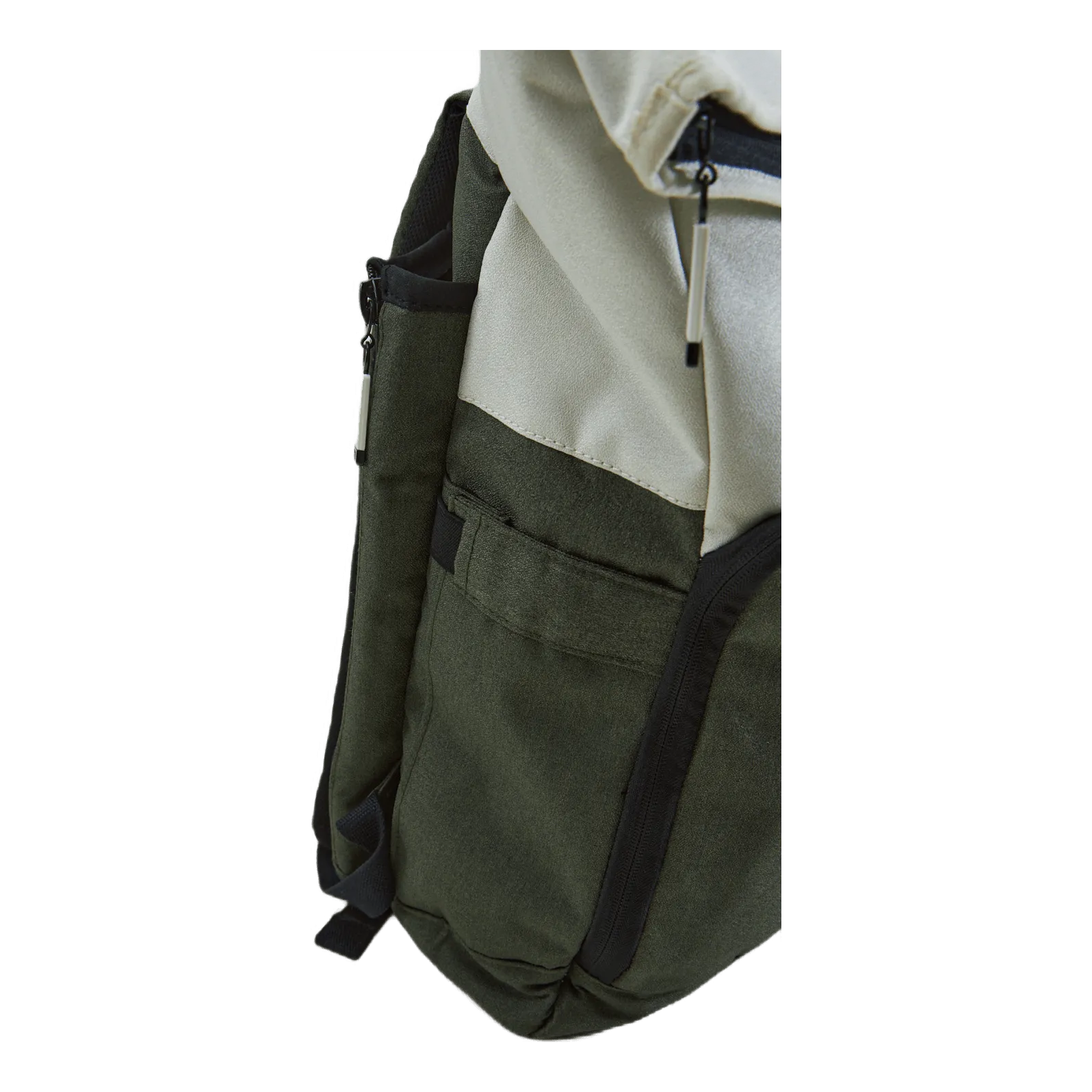 Women's Backpack Cream/forest Green/black