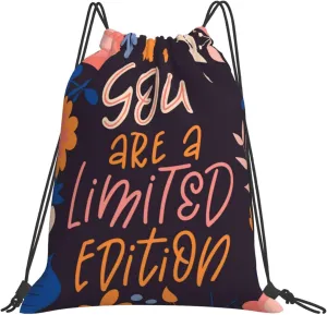 Women'S Equality Day 2024 Drawstring Backpack Rucksack Sackpack Travel Bags String Yoga Bags For Women Men 16 * 24 Inches