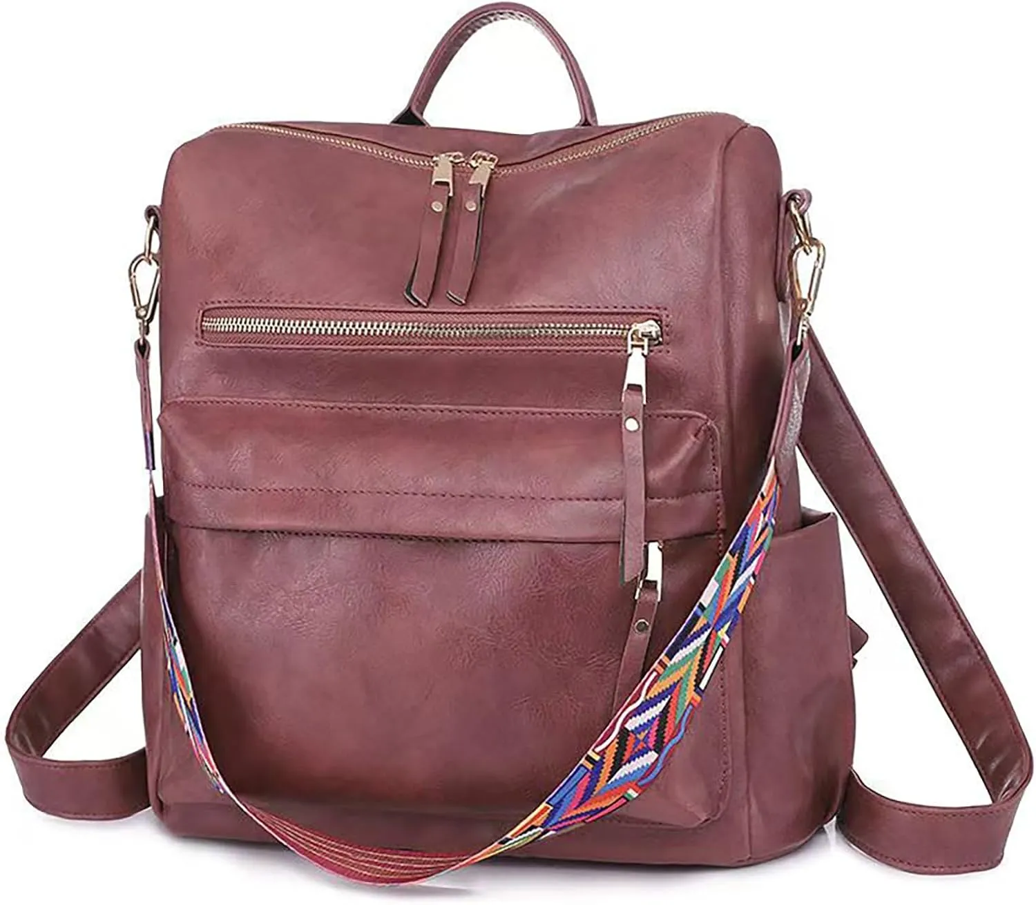 Women's Fashion Backpack Purse for Women Leather Multipurpose Design Ladies Shoulder Bag Travel bag Satchel Handbags