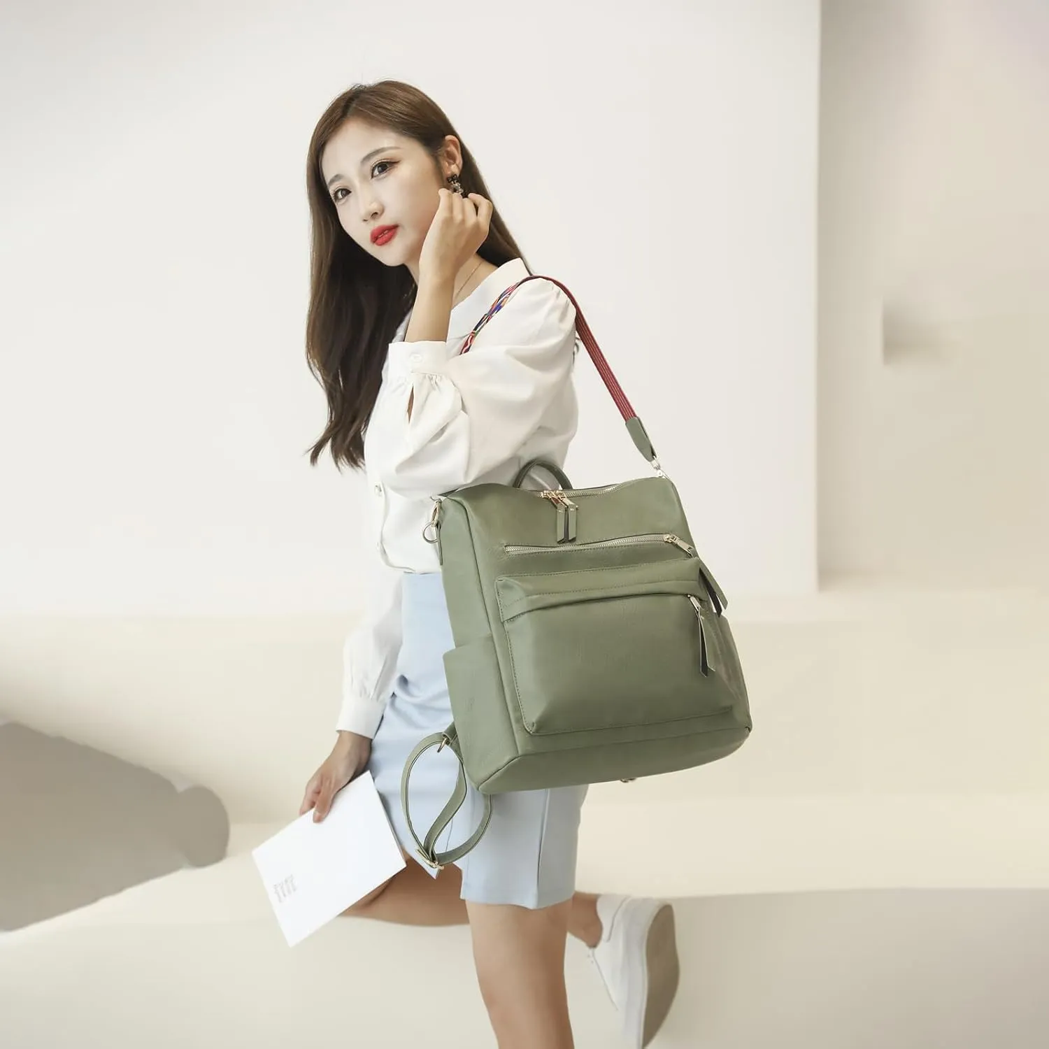 Women's Fashion Backpack Purse for Women Leather Multipurpose Design Ladies Shoulder Bag Travel bag Satchel Handbags