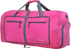 Woogwin Travel Duffel Bag Large Foldable Waterproof Overnight Bag for Beach Swim Bags Pool Sports Gym