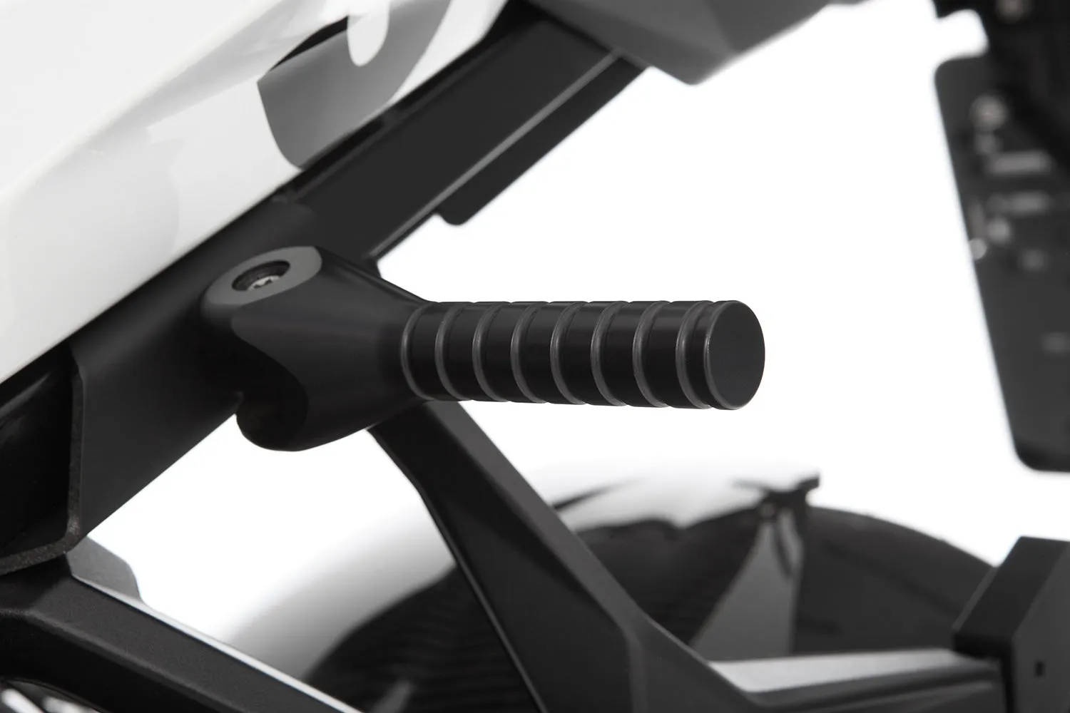 Wunderlich fold-away lifting handle - black