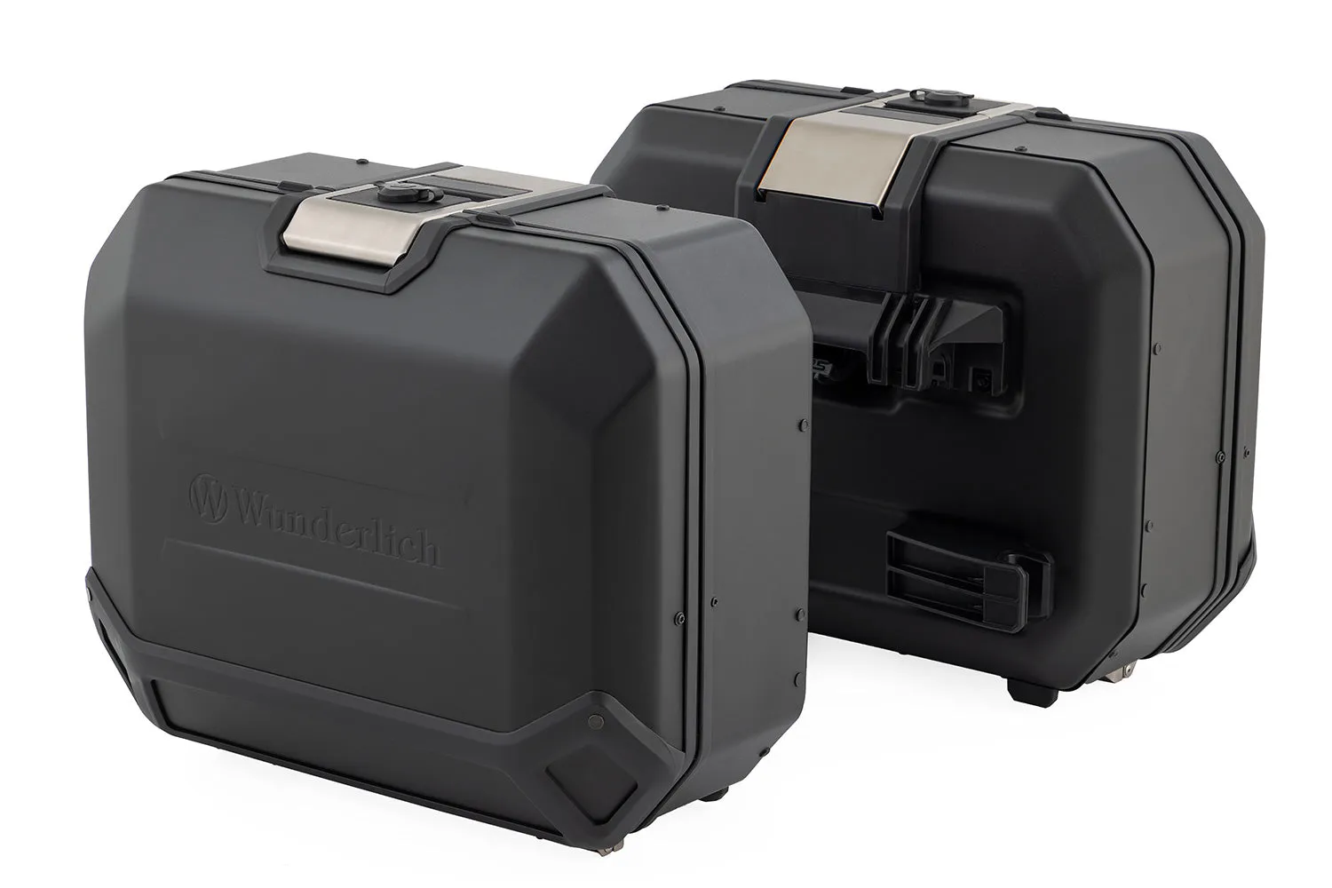 Wunderlich Suitcase Set X-CASE X36 with a programmable lock - Set - black