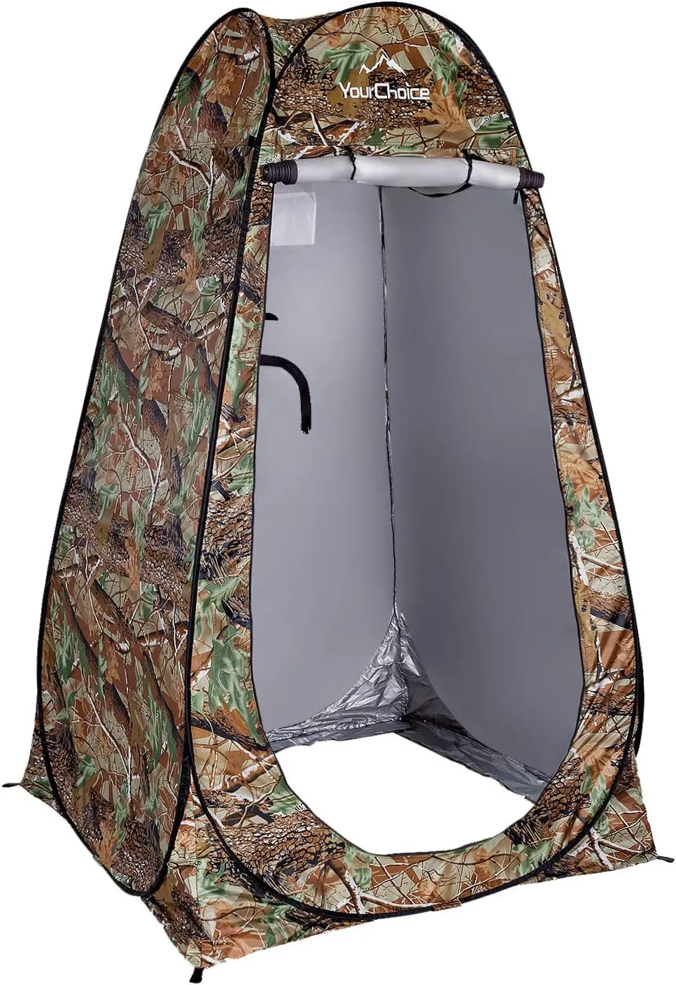 Your Choice Pop Up Privacy Shower Tent - Portable Changing Tent for Camping, Beach & Hiking - 6.2FT Lightweight with Carry Bag, Quick Setup & Full Coverage